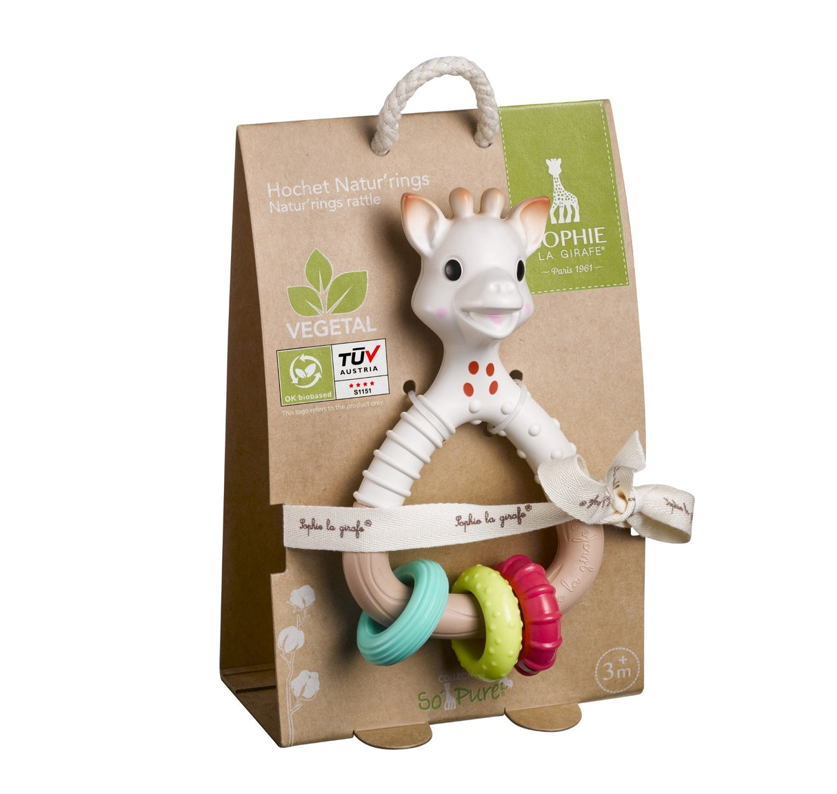 Sophie la girafe® - Natur'rings Rattle