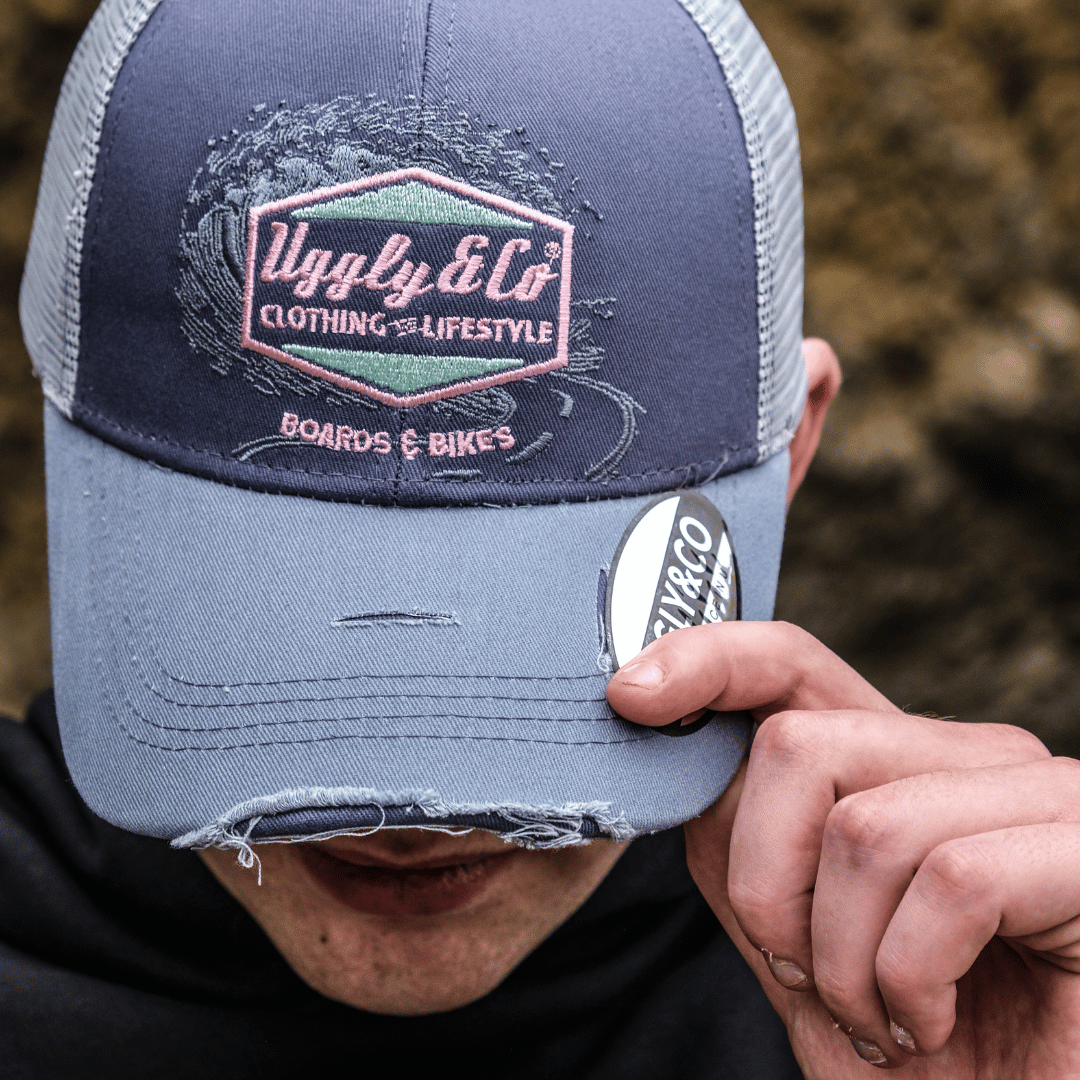 Purple Surf Diamond Cap