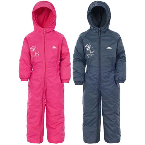 Kids Trespass Dripdrop Padded Waterproof All-In-One Suit