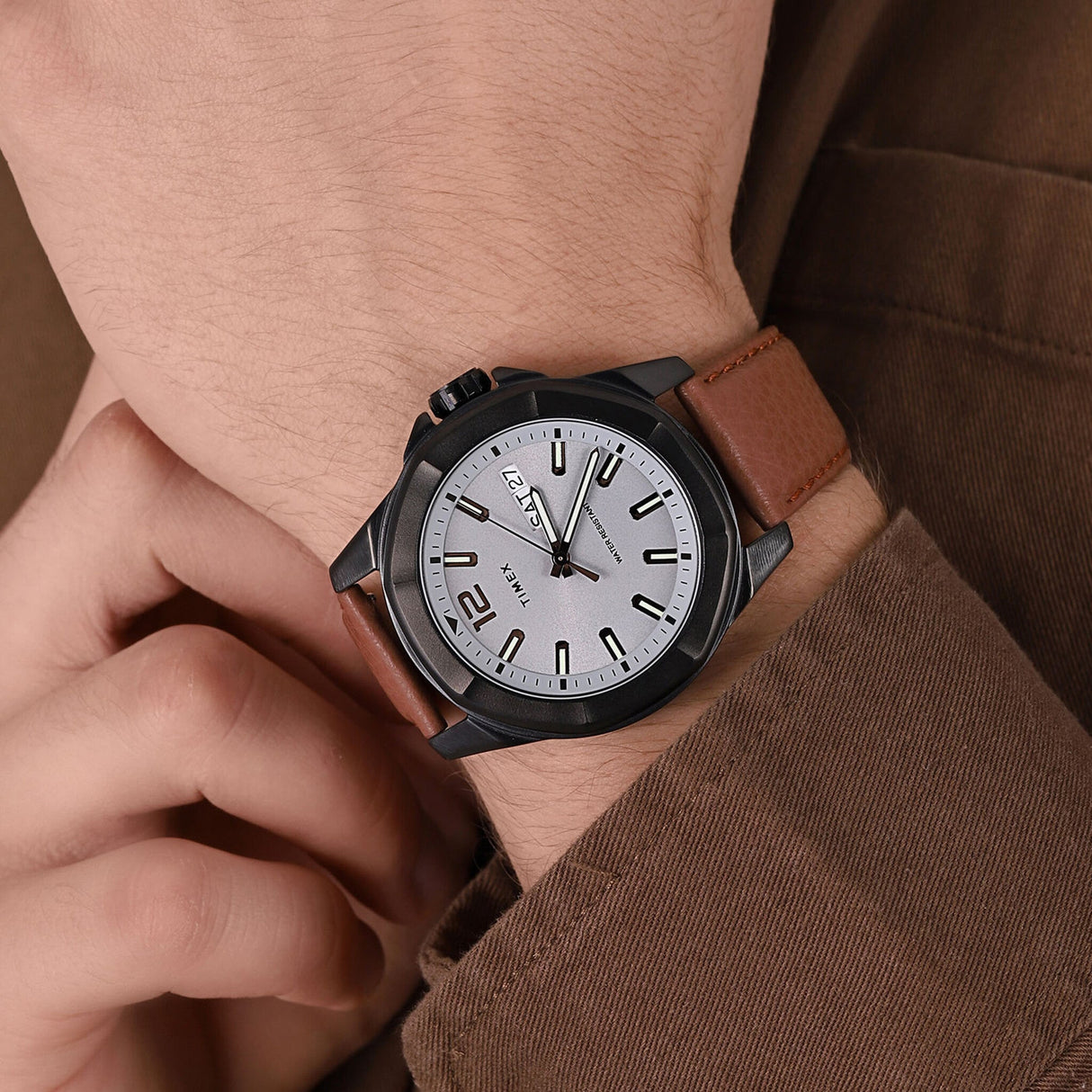 Timex Brass Analog Men's Watch TW2U82200