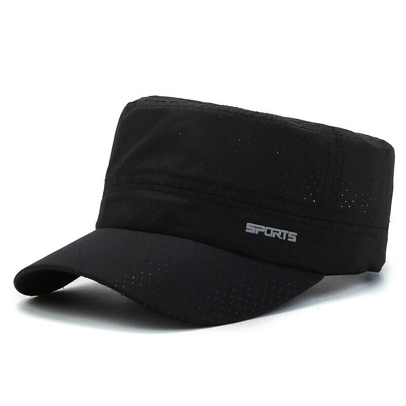 Mens Cap Army Hat Cadet Castro Military Patrol Baseball Autumn Hat Adjustable UK