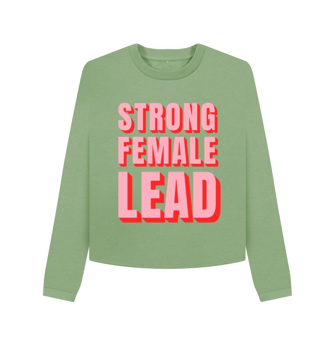 Women 'Strong Female Lead Print Jumper