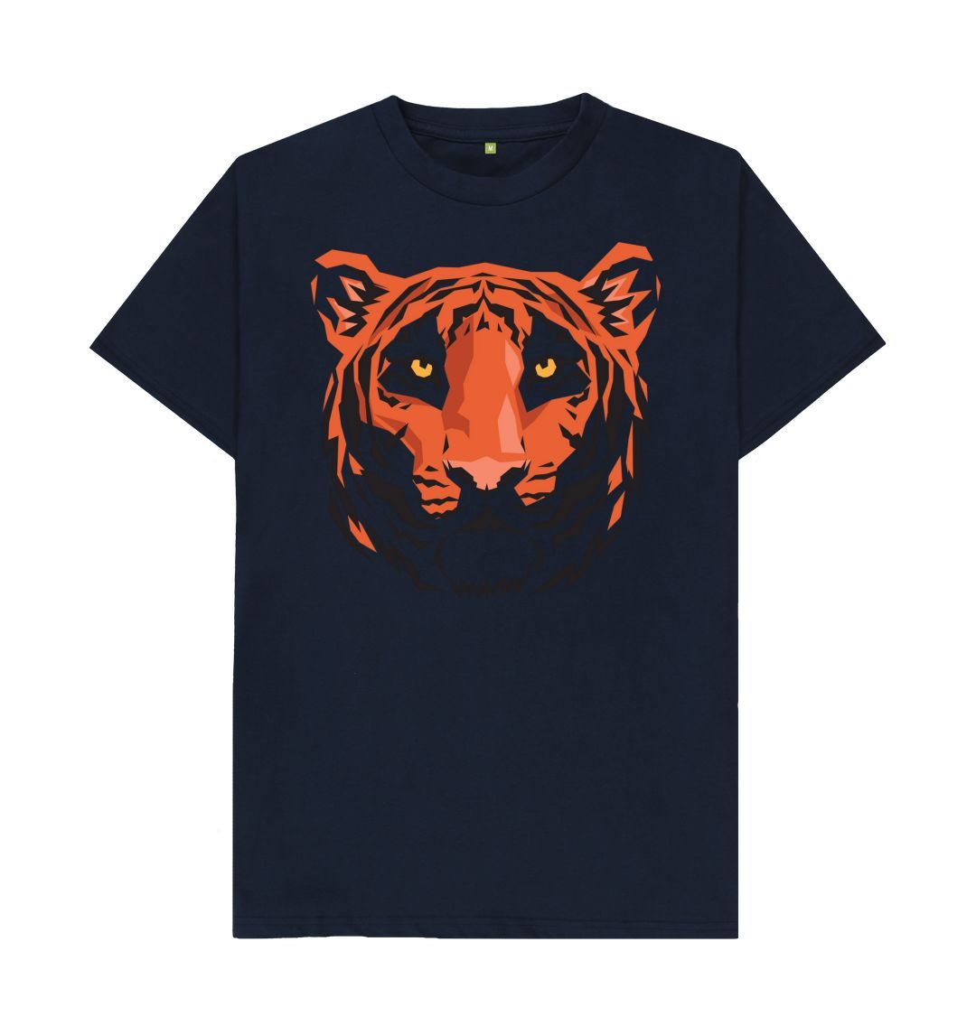 Unisex ‘Tiger Head’ Print T-Shirts