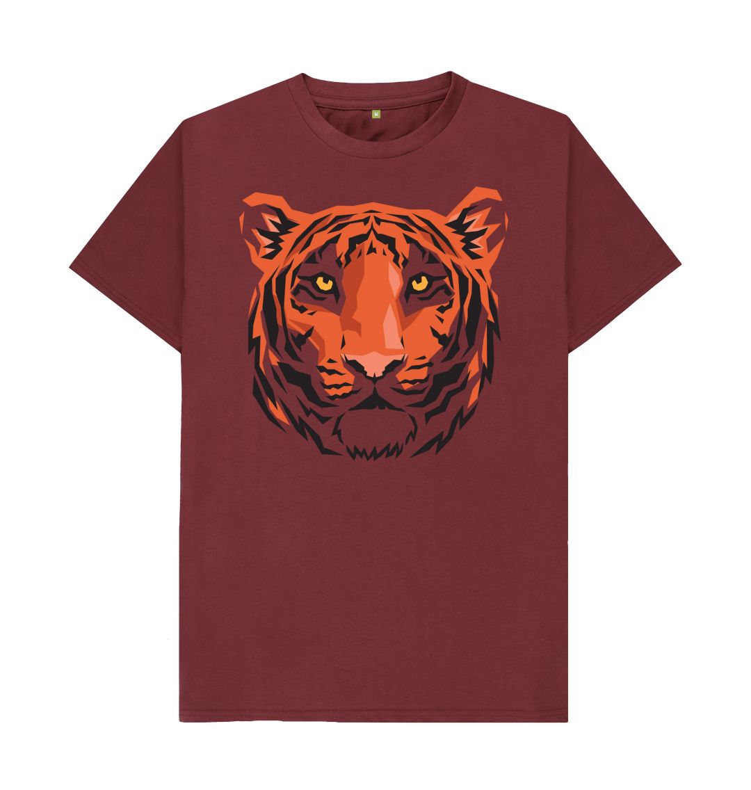Unisex ‘Tiger Head’ Print T-Shirts