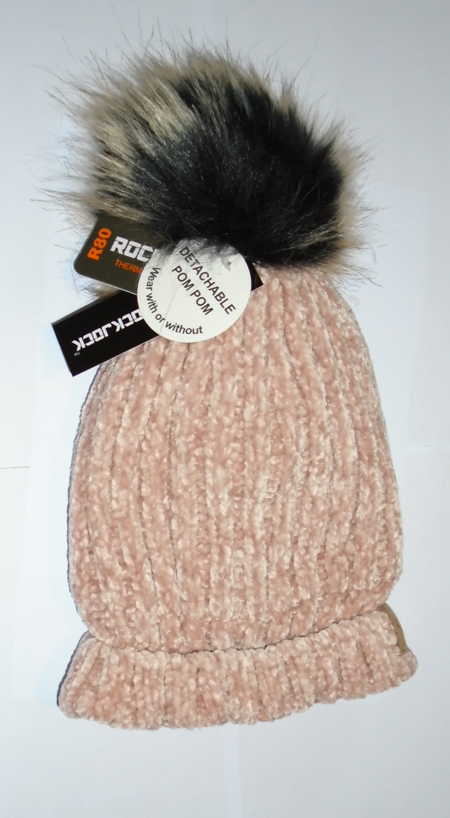 H3 DETACHABLE POM POM FLEECE LINED HAT