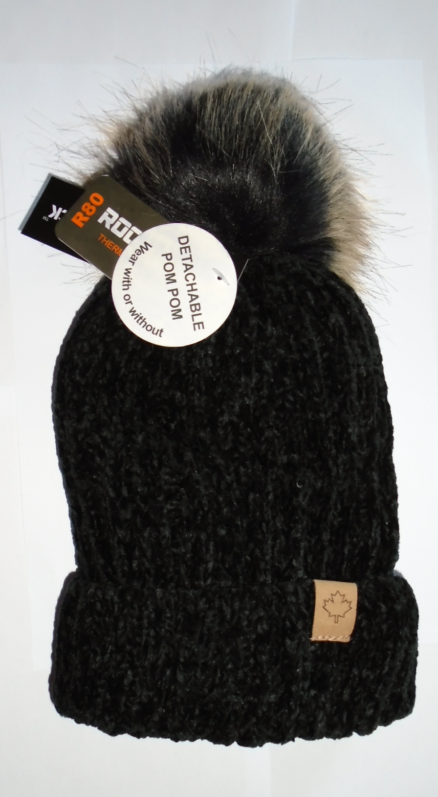 H3 DETACHABLE POM POM FLEECE LINED HAT