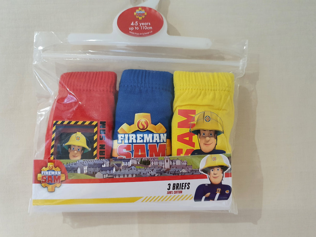 B1 FIREMAN SAM 3PK - 18 MONTH - 5 YEARS