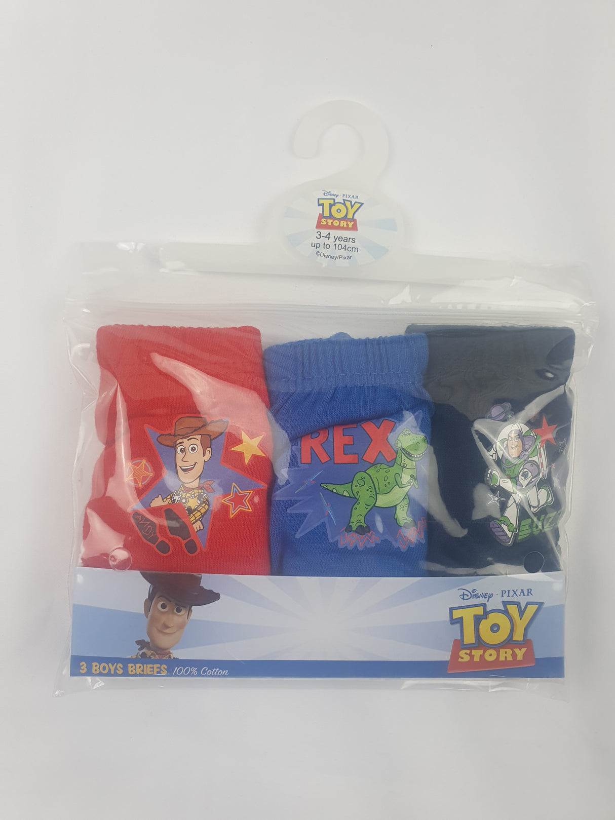 B2 TOY STORY 3PK - 2 - 8 YEARS