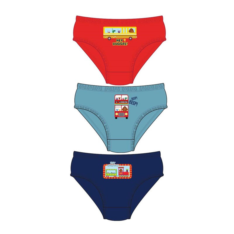 B34 HEY DUGGEE 3PK 18 MONTH - 5 YEARS