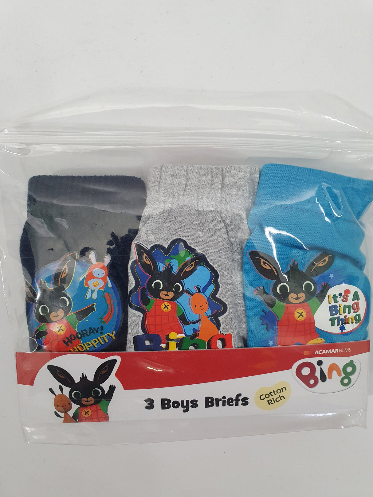 B36 BING 3PK 18 MONTH - 5 YEARS