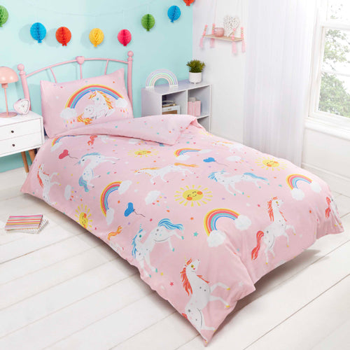 BED109 GLOW IN THE DARK UNICORN - SINGLE