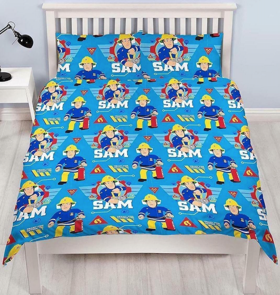 BED128 FIREMAN SAM DOUBLE