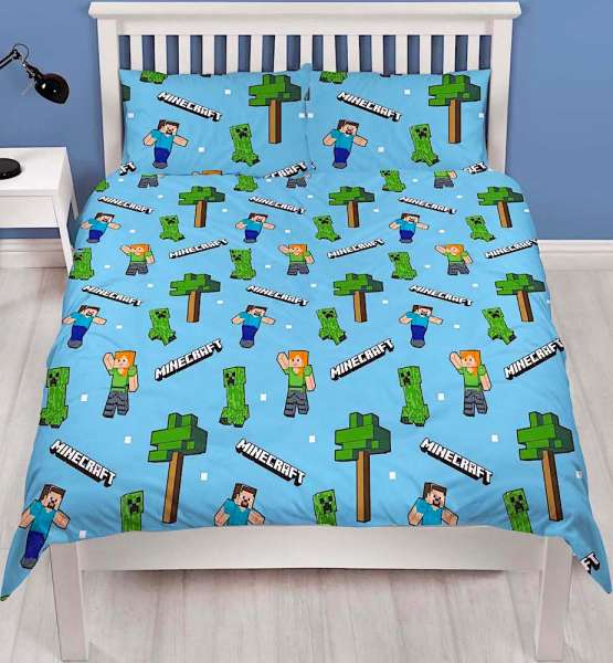 BED133 MINECRAFT - DOUBLE