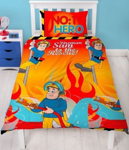 BED16 FIREMAN SAM SINGLE