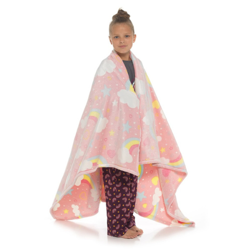 FB43 RAINBOW FLEECE BLANKET