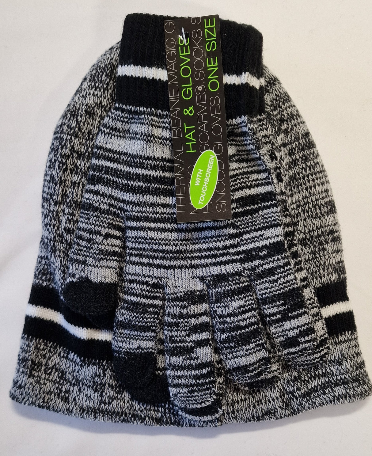 HG1 THERMAL HAT & GLOVES WITH TOUCH SCREEN FINGERS