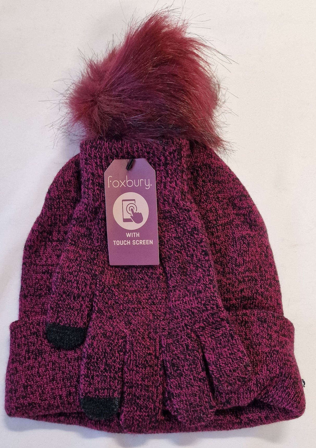 HG2 THERMAL HAT AND GLOVES WITH TOUCH SCREEN FINGERS