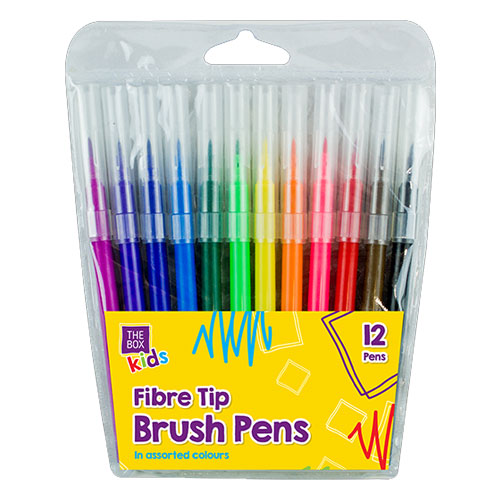 K15 FIBRE TIP PENS 12PK