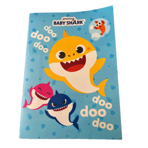 K6 BABY SHARK COLOURING BOOK 32 PAGE