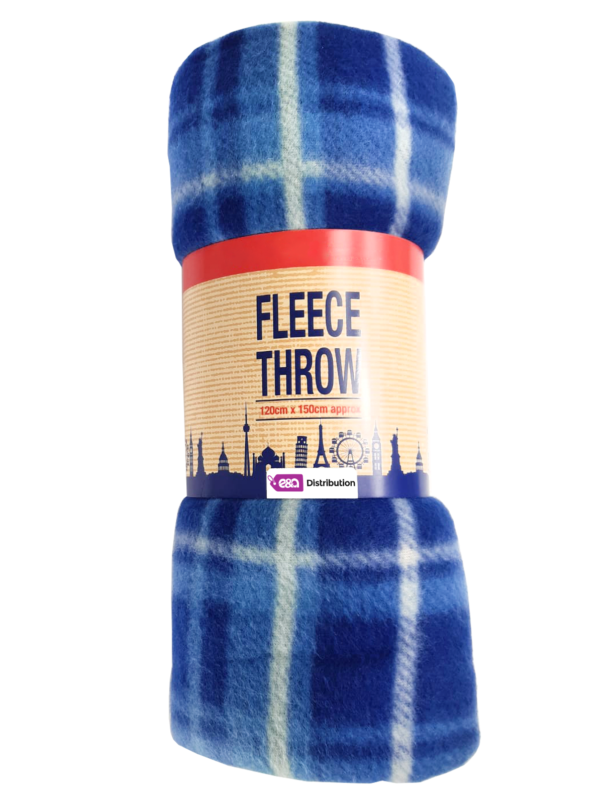 FB3 PICNIC BLANKET/THROW BLUE