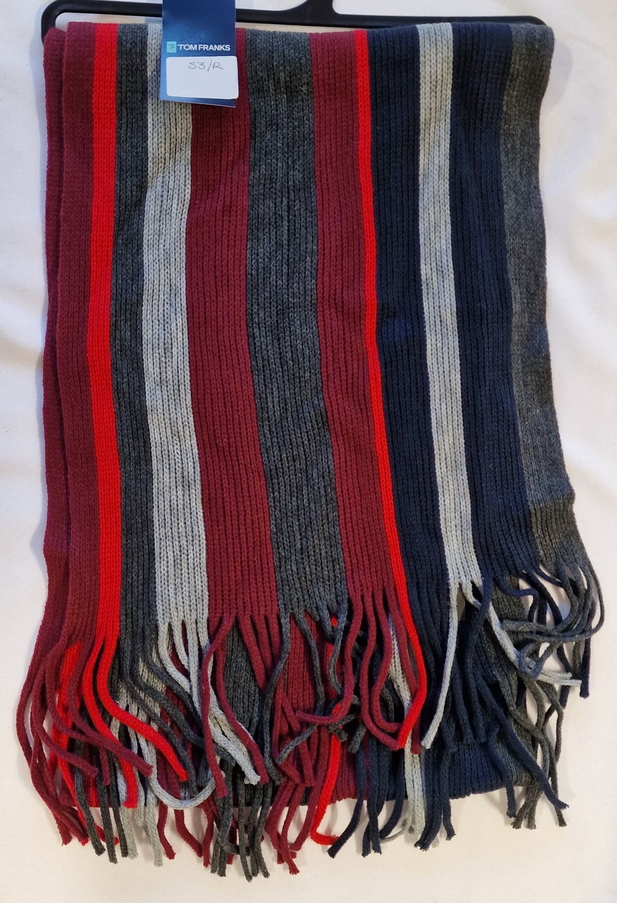 S3 STRIPED SCARF