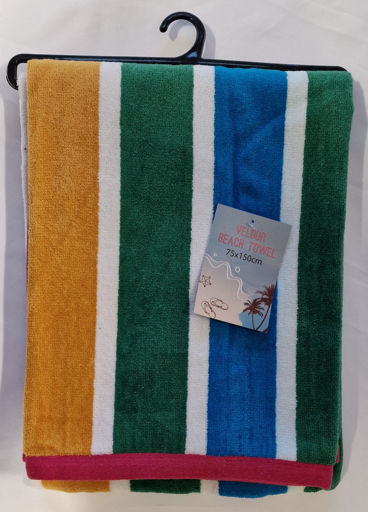 T23 LUXURY STRIPED BEACH TOWEL