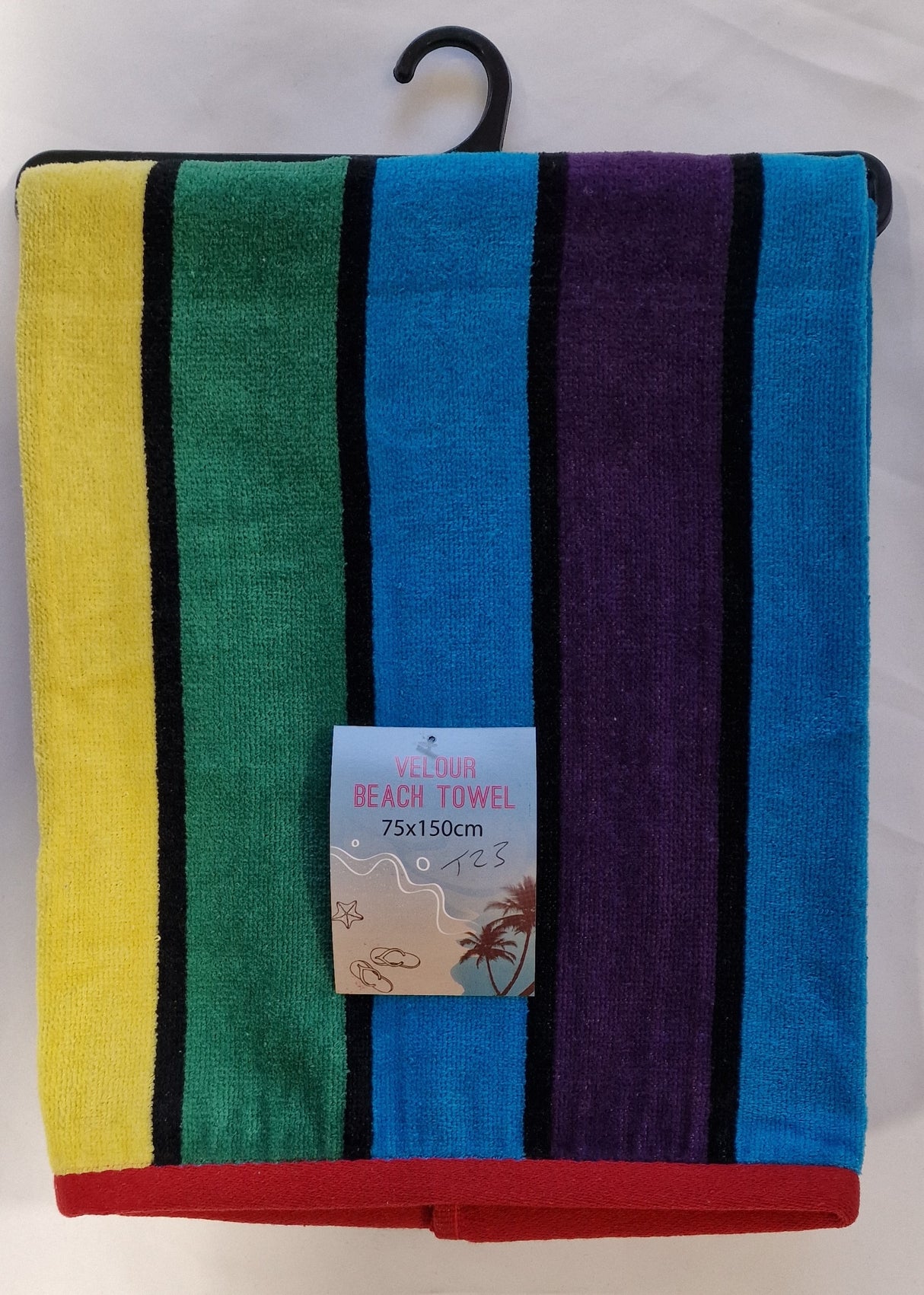 T23 LUXURY STRIPED BEACH TOWEL