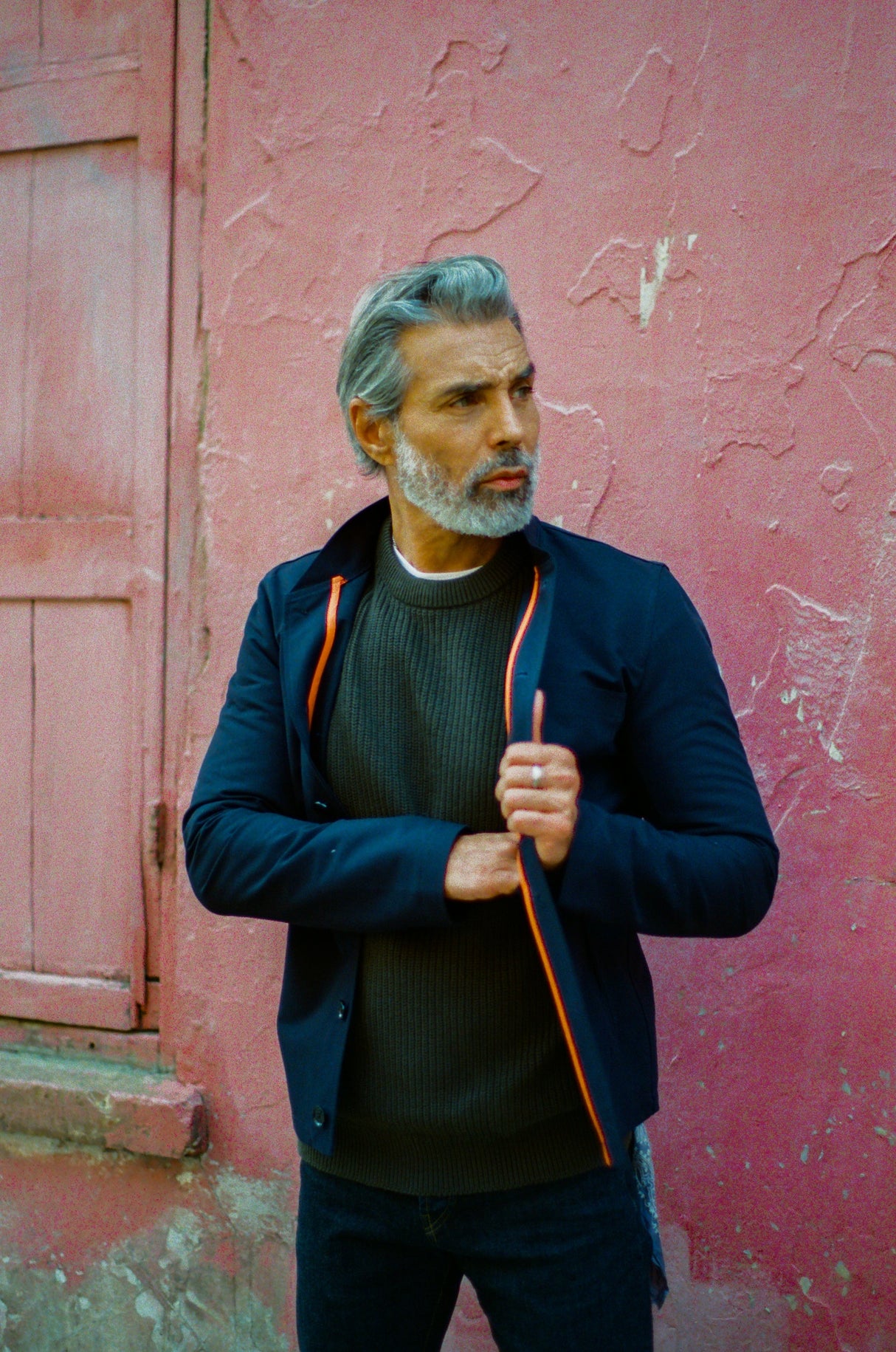 Aldgate Unlined Shacket - Navy Dx