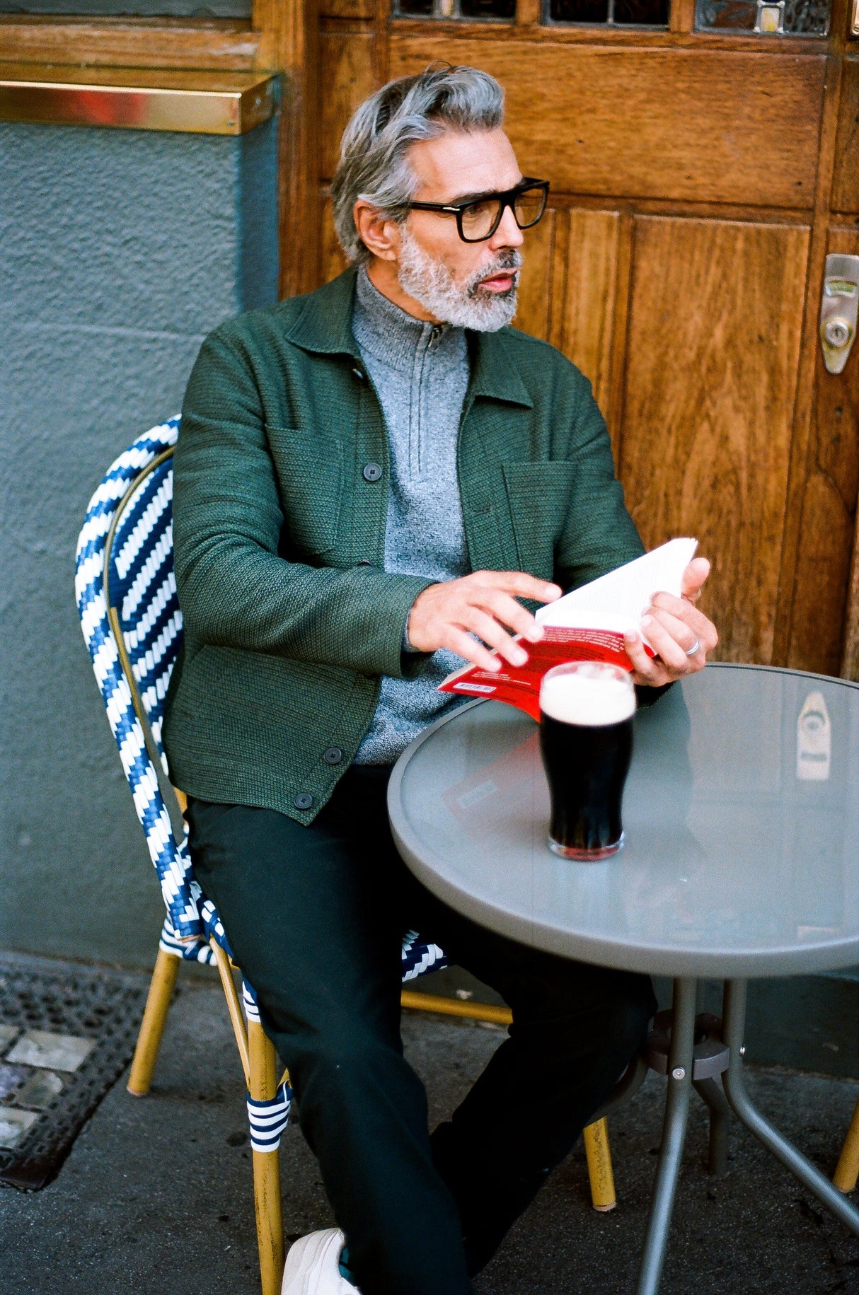 Turner Shacket - Olive Malta