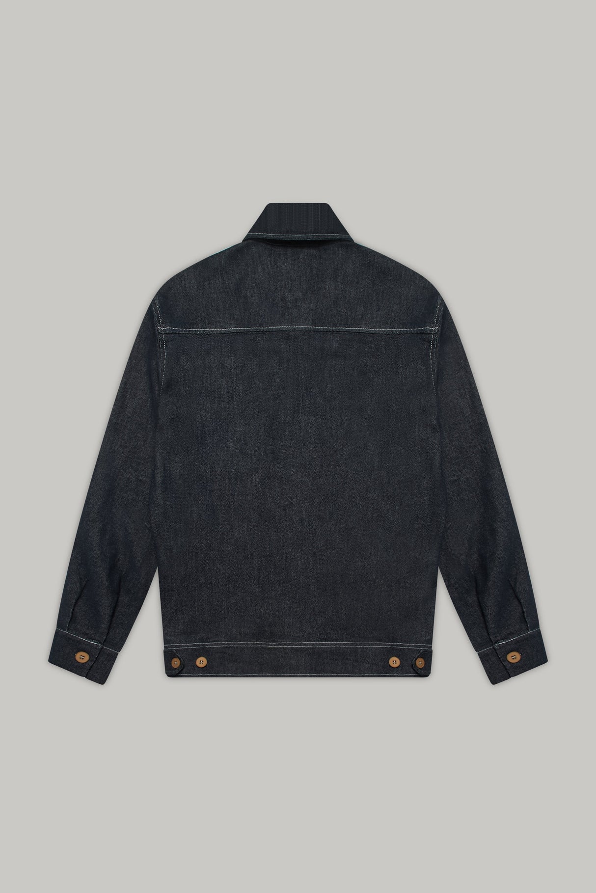 Turner Long Sleeve Shacket - Denim Stay Blue