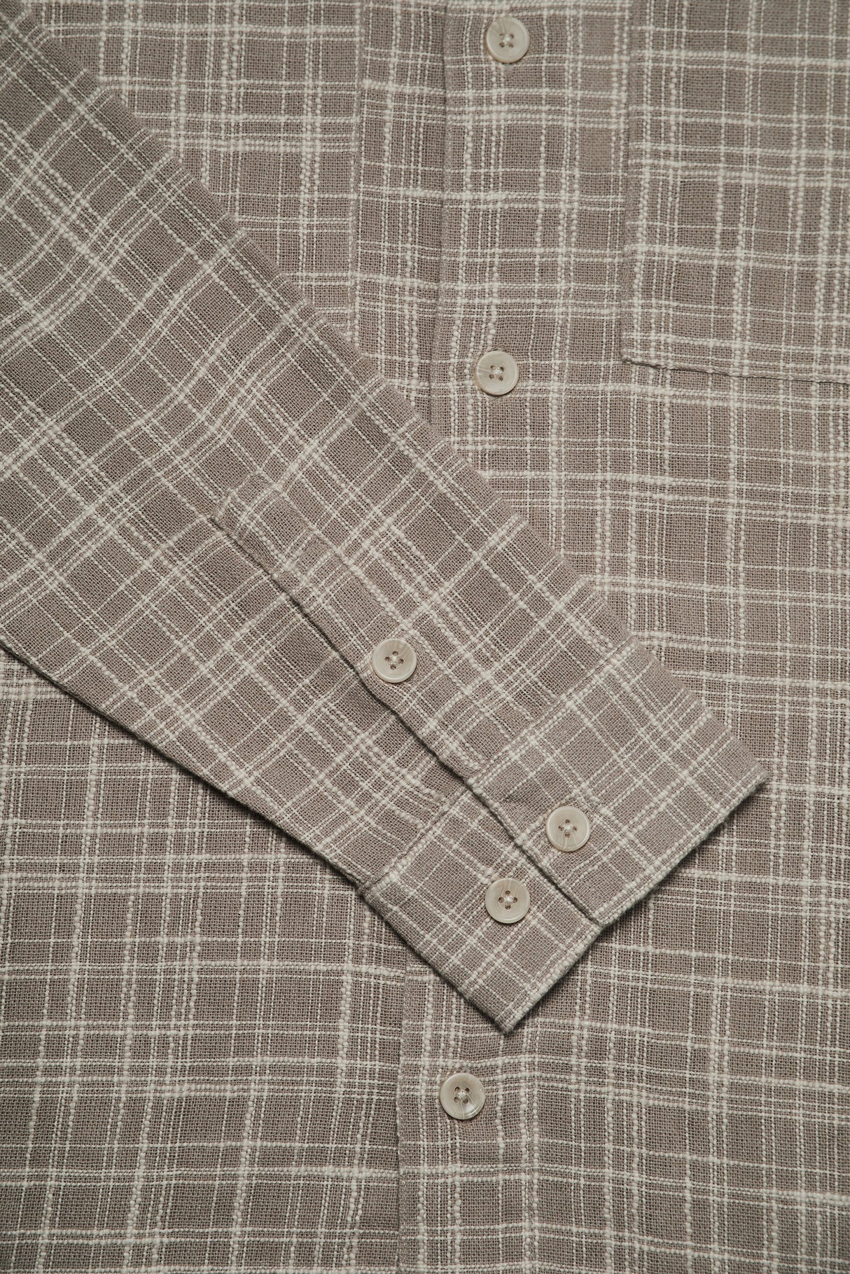 Seaton Overshirt - Stone Ecru