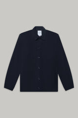 Turner Long Sleeve Jacket - Cotton Linen Navy
