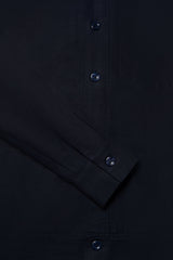 Turner Long Sleeve Jacket - Cotton Linen Navy
