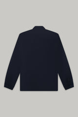 Turner Long Sleeve Jacket - Cotton Linen Navy