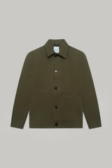 Regency Shacket - Olive Cotton canvas