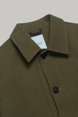 Regency Shacket - Olive Cotton canvas