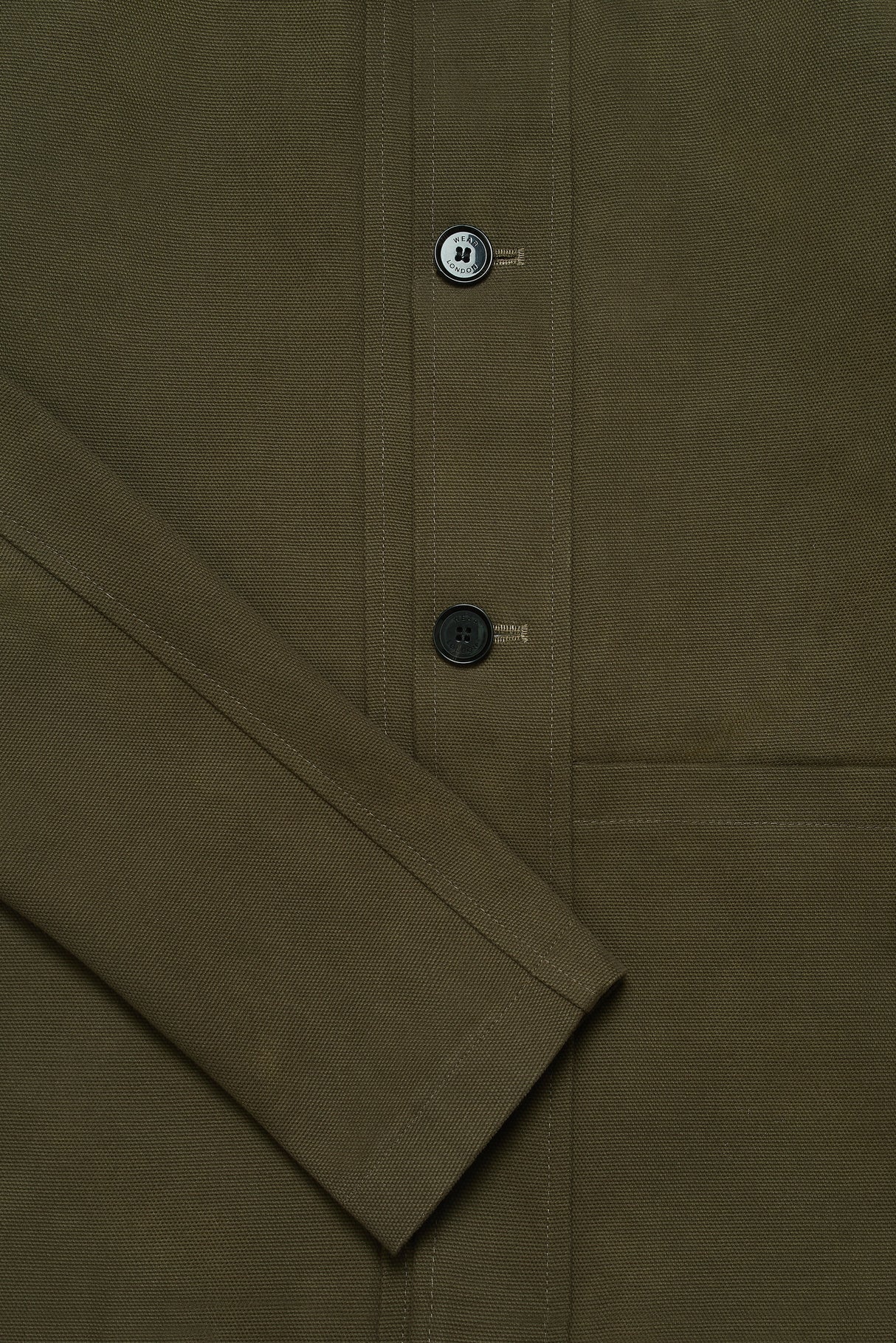 Regency Shacket - Olive Cotton canvas