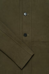 Regency Shacket - Olive Cotton canvas