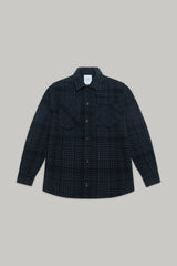 Bart Overshirt - Navy Blue Check