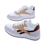 Student Running Sports White Daddy Shoes Women