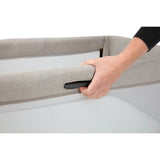 Joie Roomie Go Baby Bedside Crib - Clay