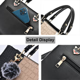 Wave Women Handbags Messenger Bag Ladies Elegant Shoulder Women Tote Bag For Women Lady