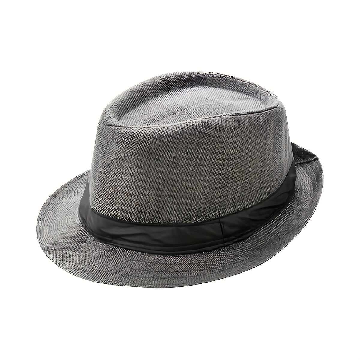 Vintage Trilby Gangster Straw Hats