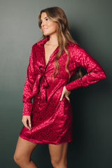 Marley Leopard Mini Dress