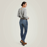 Ariat P21909 Womens Rebar DuraStretch Riveter Straight Leg Jean