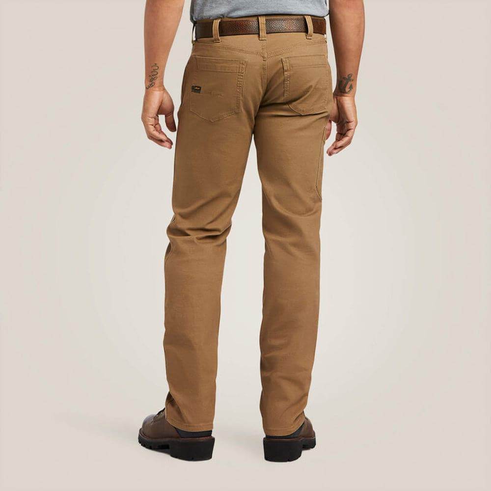 Ariat 10036734 Rebar M7 Slim DuraStretch Made Tough Straight Pant Field Khaki / 31" Waist / 34" Leg