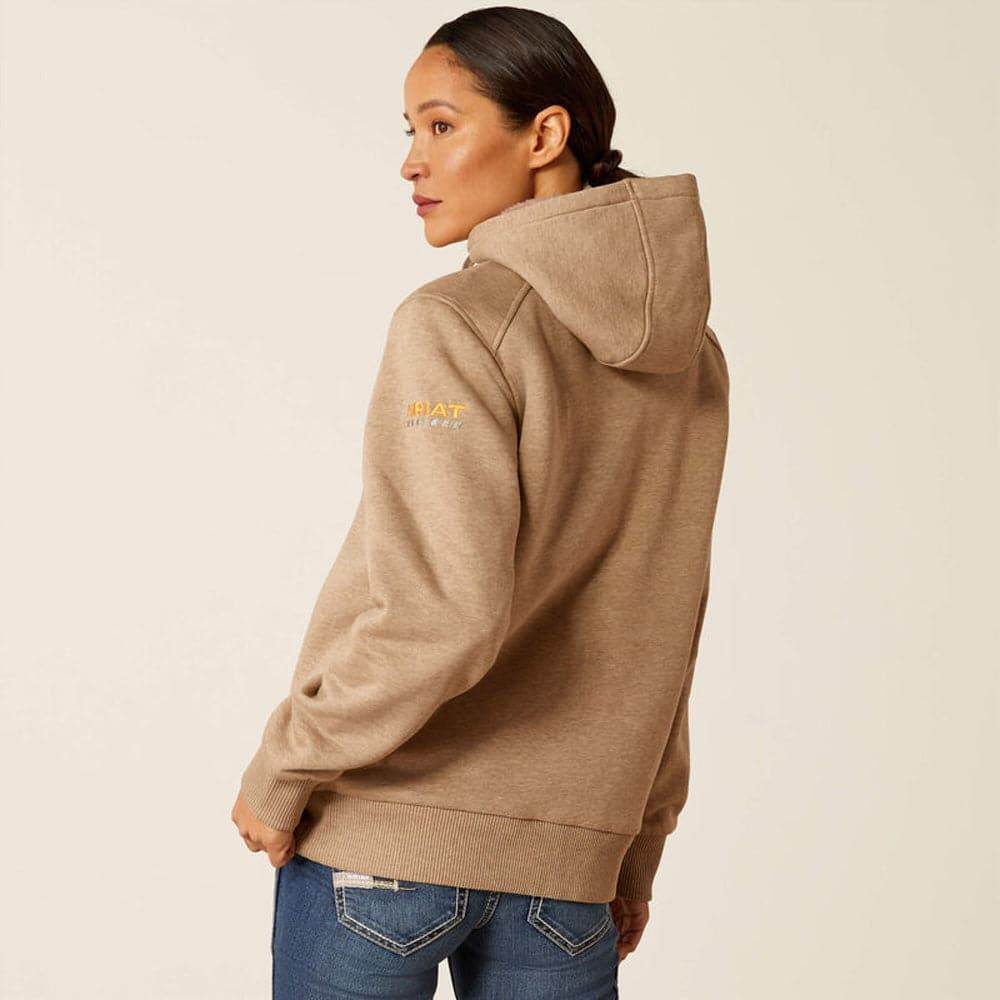 Ariat P30442 Women's Rebar All-Weather Sherpa Full Zip Hoodie