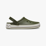 Crocs 209651-309 OFF COURT LOGO Unisex Clogs Army Green