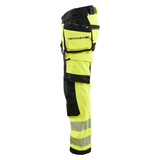 Blaklader 1122 Hi-Vis 4-Way Stretch Kneepad Trousers Hi-Vis Yellow