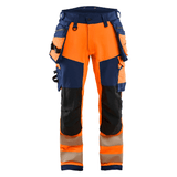 Blaklader 1122 Hi-Vis 4-Way Stretch Kneepad Trousers